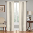Kendall Blackout Window Curtain Panel 84' in Ivory (As Is Item)
