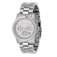 Michael Kors Women's MK5076 Classic Stainless Steel Silver Chronograph Watch