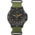 Timex Men's TW4B036009J Expedition Gallatin Green Nylon Slip-Thru Strap Watch
