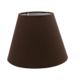 130mm x 230mm x 170mm(Bot D x Top D x H)Pure Color Table Lamp Shade Brown