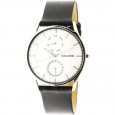 Skagen Men's Holst SKW6382 Silver Leather Japanese Quartz Fashion Watch