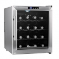 Wine Enthusiast Silent Stainless Steel 16-bottle Wine Cooler