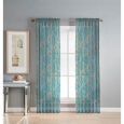 Window Elements Olina Printed Sheer 84-inch Grommet Curtain Panel