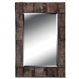 Kenroy Home 61002 Birch Beveled Rectangular Mirror