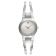 Movado Amorosa 0606538 Women's Silver Strap with White Mother-of-Pearl Dial Stainless Steel Watch