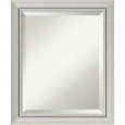 Wall Mirror, Romano Silver Wood