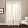 Luxury Collection Yvonne Chiffon Extra Wide Semi-sheer Curtain Panel Pair