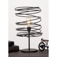 Urban Designs Coiled Iron Shade Table Lamp
