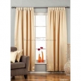 Golden Tab Top 90% blackout Curtain / Drape / Panel - Piece