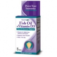 Natrol Fish Oil + Vitamin D3 90 Softgels