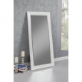Sandberg Furniture Mid-Century Modern White Full Length Leaner Mirror
