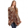 Women's Leopard Animal Pattern Tunic