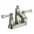 Lavatory Faucet with Pop-up Drain Brushed Nickel