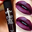 NYX Soft Matte Lip Cream Transylvania - Dark Purple Collection