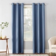 Sun Zero Cooper Textured Thermal Insulated Grommet Curtain Panel