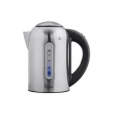 Strata Home Stainless Steel Electric Kettle, 1.7 Liter - Cordless Backlit Display Auto Shut-Off