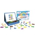 Junior Learning Rainbow Phonics Magnetic Letters & Built-in Magnetic Board