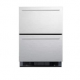 Summit SPRF2D5 Summit Built-In Two Drawer Refrigerator and Freezer