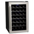 Koldfront TWR282 18 Inch Wide 28 Bottle Wine Cooler with Thermoelectric Cooling