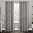 ATI Home Kilberry Woven Blackout Grommet Top Window Curtain Panel Pair