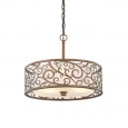 Fifth and Main Carousel 3 light 18-inch Pendant