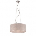 Decor Therapy Crystal 6-light Drum Pendant