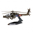 Revell Plastic Model Kit-AH-64 Apache Helicopter Desktop 1:72