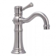 Miseno ML521 Santi-V Single Hole Bathroom Faucet - Includes Lifetime Warranty and Push Drain Assembly