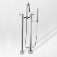 Toto TB100DF Two Handle Floormounted Tub Filler with Hand Shower