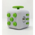 Fidget Cube Relieves Stress And Anxiety White & Green