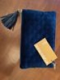 Sonia Kashuk Two-zip Purse Kit-quilted Velvet-nwt-$12 Retail-free Shipping