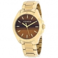 Coach Women's 14502053 Tristen Round Gold-plated Bracelet Watch