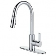 Single Handle Pull-down Deck Mounted Kitchen Faucet