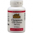 Natural Factors Chromium GTF Chelate 500 mcg - 90 Tablets