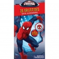 16ct Valentine's Day Spider-Man Erasers, Multi-Colored