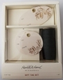 Hearth & Hand W/ Magnolia Pine Branch Leaf Gift Tag Set W/ Black Ribbon 8 Pieces
