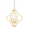 Capital Lighting Ellis Collection 4-light Capital Gold Pendant