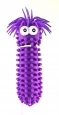 Purple Caterpillar Light Up Strechable Toy Hanging Loop 10"