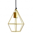 Florence Showered Gold 7-inch x 9-inch Light Fixture