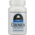 Source Naturals Chromium 200 mcg - 250 Tablets