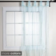 Tissue Organza Sheer Tab Top Curtain Panel