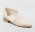 Women's Wenda Cut Out Booties - Universal Thread Ivory 6