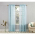 No. 918 Mora Fretwork Print Sheer Voile Curtain Panel