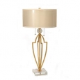 Park Lane Metal Table Lamp - Gold leaf finish