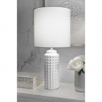 Watch Hill 26'' Lydia Ceramic Linen Shade White Table Lamp