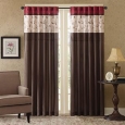 Madison Park Belle Embroidered Window Curtain Panel