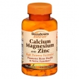 Sundown Naturals Calcium, Magnesium and Zinc, Caplets