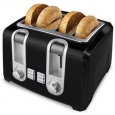 Black & Decker Black 4-Slice Toaster