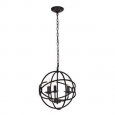 Octavia Collection Pendant D14 H15 Lt:3 Dark brown Finish