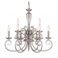 Savoy House Spirit Pewter-finished Metal 60-watt 9-light Chandelier